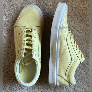 Vans | Women's Old Skool Yellow Leather | Size 7